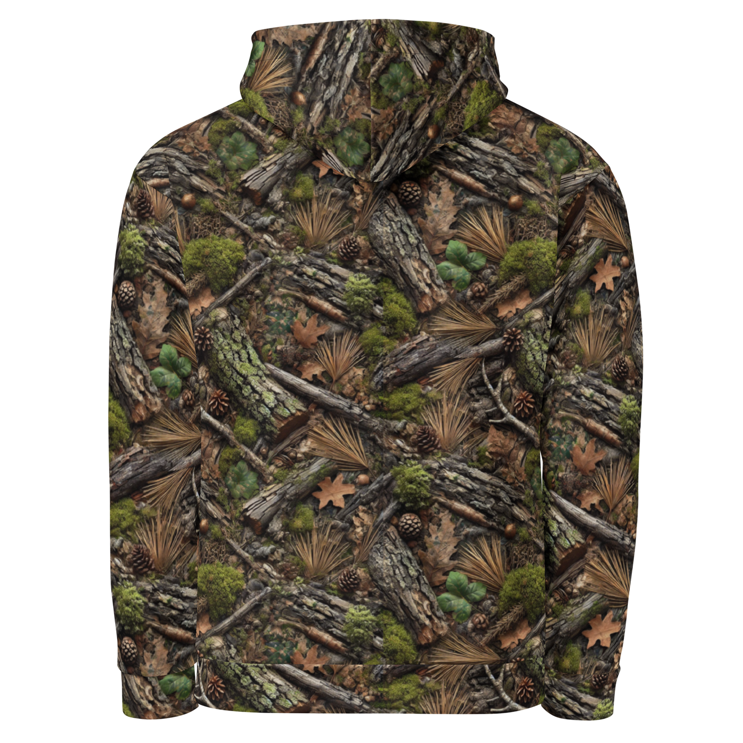 Conifer Ghost™ Camouflage Hoodie – Ultra-Realistic Hunting Camo Sweatshirt (Unisex)