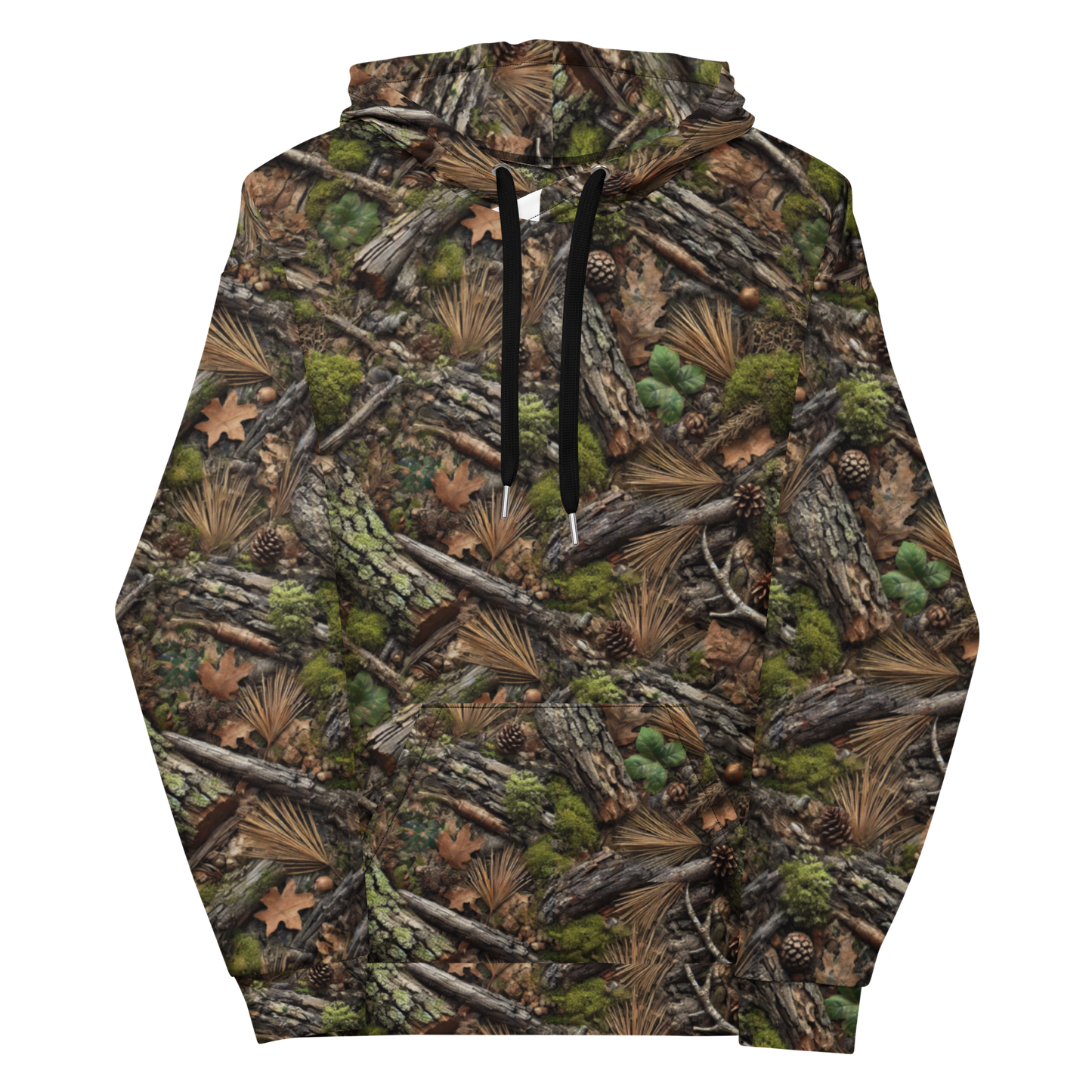 Conifer Ghost™ Camouflage Hoodie – Ultra-Realistic Hunting Camo Sweatshirt (Unisex)